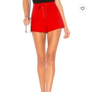 REVOLVE by the way red shorts